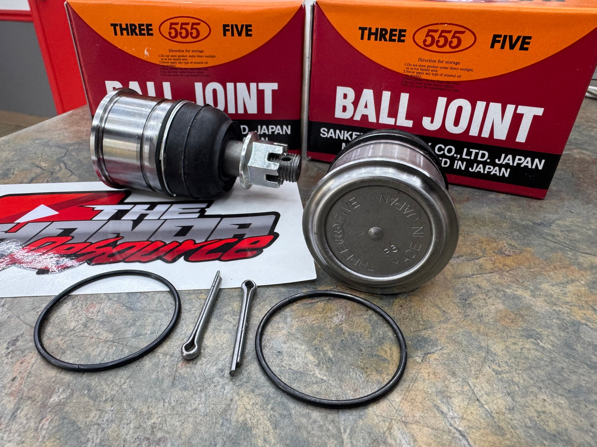 555 BALL JOINT THREE FIVE 新品 Sankei Three Five 555 Ball Joints – The Honda Resource