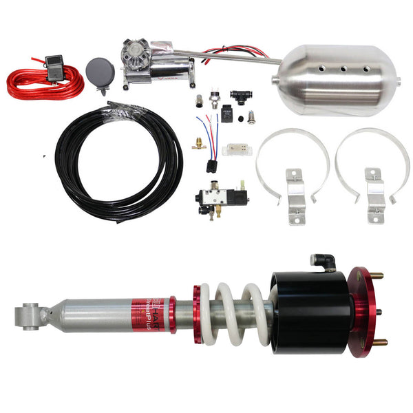 TruHart StreetPlus Coilovers w/ Front Air Cups + Gold Control System
